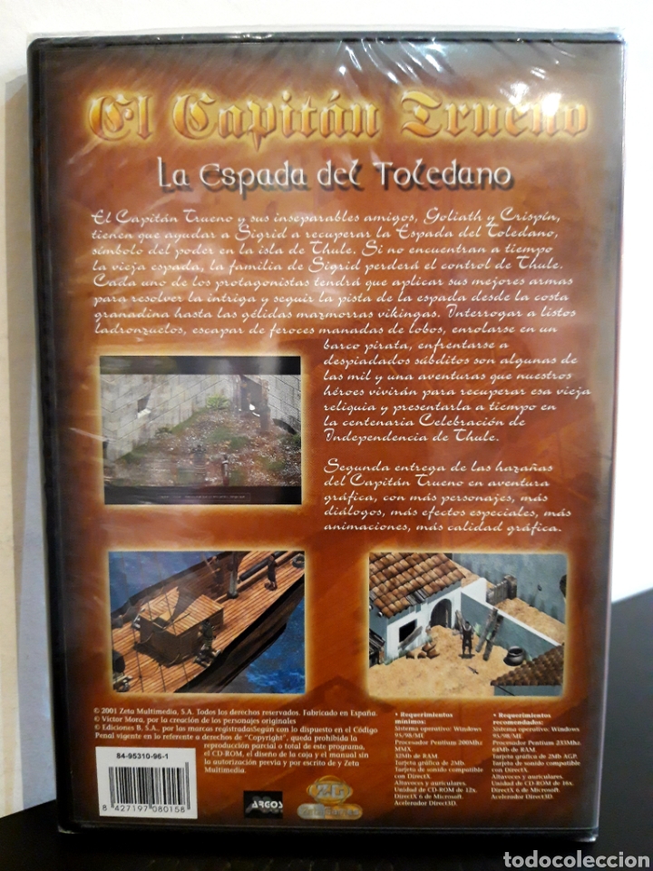 Videojuegos y consolas: EL CAPITAN TRUENO: LA ESPADA DEL TOLEDANO - Foto 2