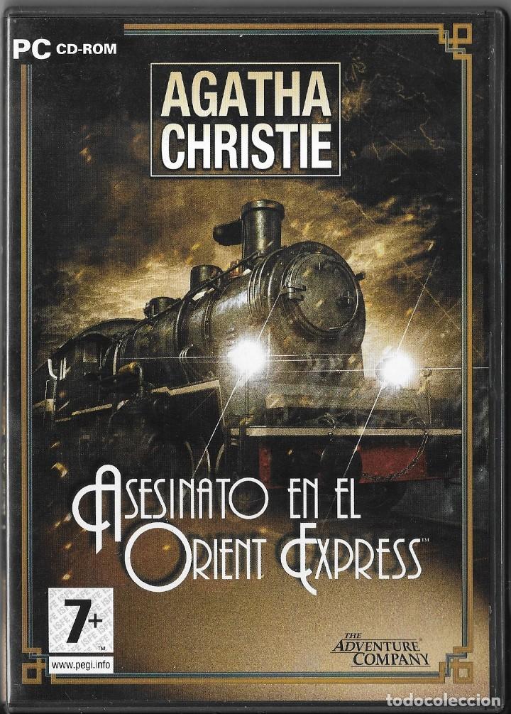 Videojuegos y consolas: pc cd-rom AGATHA CHRISTIE &rdquo;ASESINATO EN EL ORIENT EXPRESS&rdquo; - Foto 1