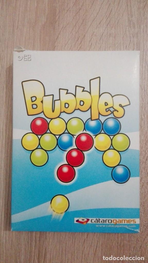Bubbles-pc CD Rom-joc en Català-caja Cartón-box-ediciones Cátaro S.l.games-año 2005