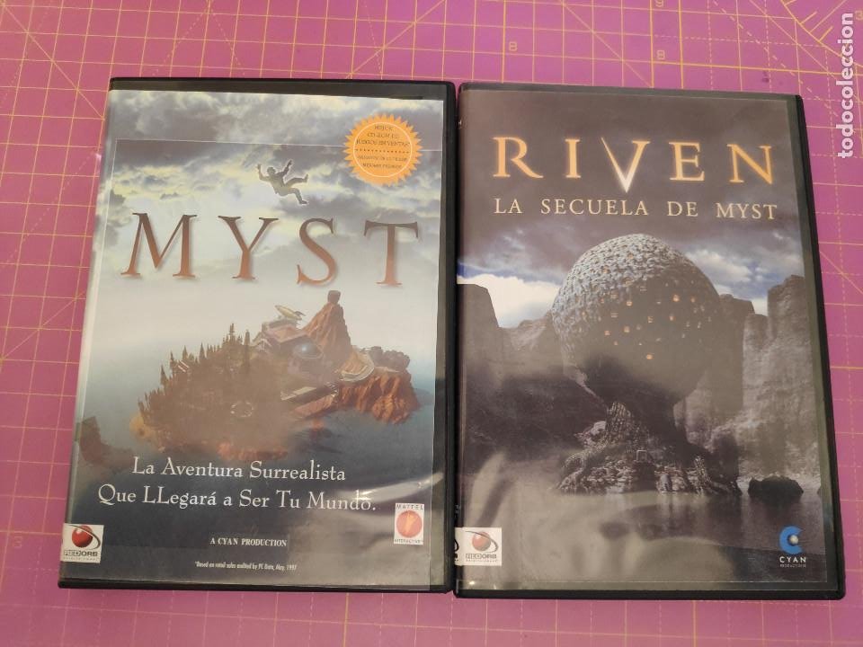 Videojuegos y Consolas: MYST Y RIVEN - PC - año 2000 - RedOrb y Mattel - Foto 2 - 226232450