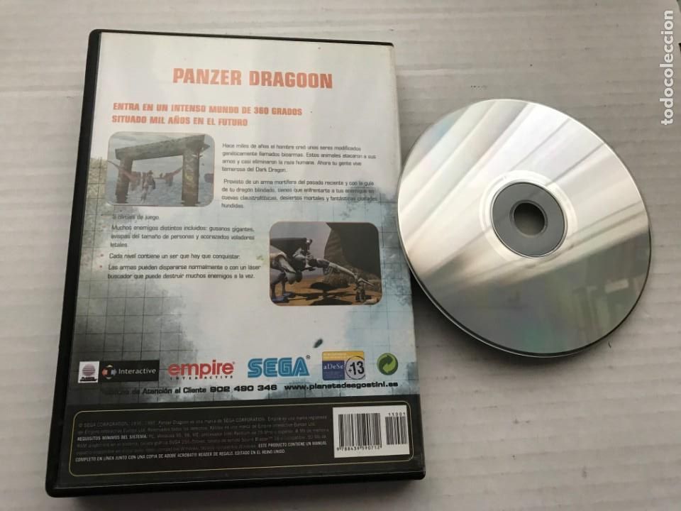 Videojuegos y consolas: PANZER DRAGOON SEGA PC CD ROM KREATEN - Foto 2