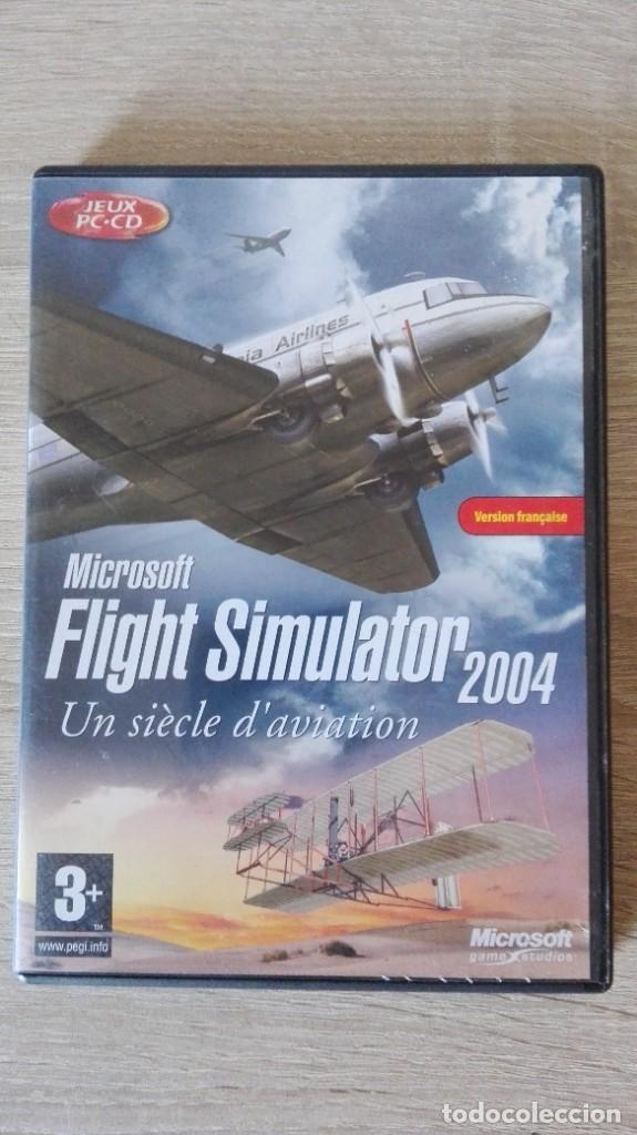 Videojuegos y consolas: MICROSOFT FLIGHT SIMULATOR 2004-UN SI&Egrave;CLE DAVIATION-PC CD ROM-2003-FRAN&Ccedil;AISE,AVEC MANUEL - Foto 1