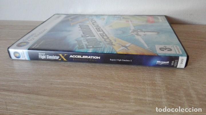 Videojuegos y consolas: MICROSOFT FLIGHT SIMULATOR X-ACCELERATION EXPANSION PACK-PC CD ROM-2007-FRAN&Ccedil;AISE,AVEC MANUEL - Foto 2