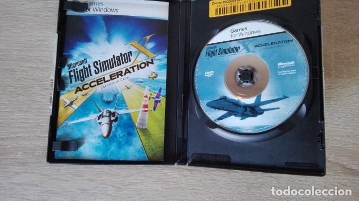 Videojuegos y consolas: MICROSOFT FLIGHT SIMULATOR X-ACCELERATION EXPANSION PACK-PC CD ROM-2007-FRAN&Ccedil;AISE,AVEC MANUEL - Foto 4