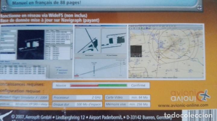 Videojuegos y consolas: FLIGHTSIM COMMANDER POUR MICROSOFT FLIGHT SIMULATOR X-PC CD ROM-2007-FRAN&Ccedil;AISE,AVEC MANUEL. - Foto 4