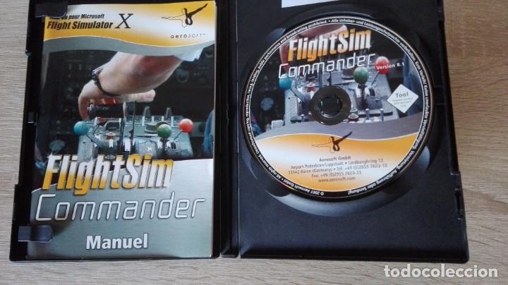 Videojuegos y consolas: FLIGHTSIM COMMANDER POUR MICROSOFT FLIGHT SIMULATOR X-PC CD ROM-2007-FRAN&Ccedil;AISE,AVEC MANUEL. - Foto 5
