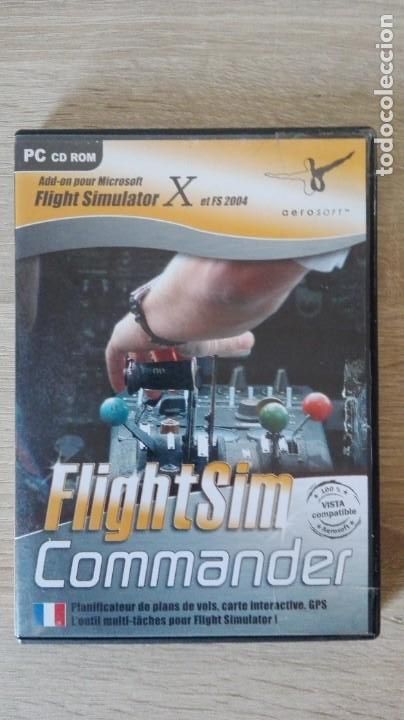 Videojuegos y consolas: FLIGHTSIM COMMANDER POUR MICROSOFT FLIGHT SIMULATOR X-PC CD ROM-2007-FRAN&Ccedil;AISE,AVEC MANUEL. - Foto 1