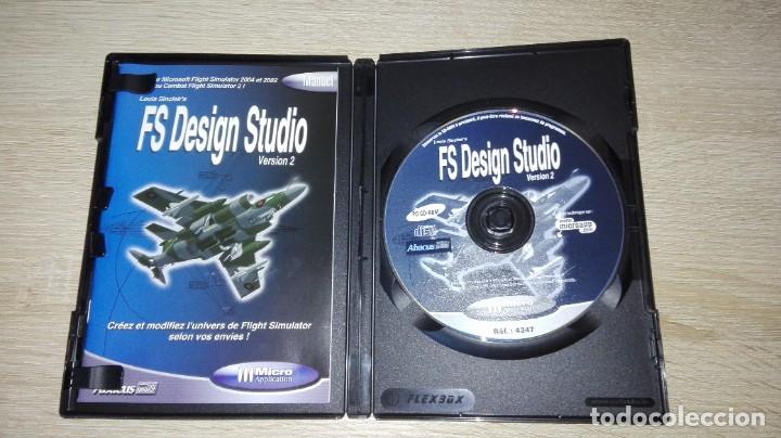 Videojuegos y consolas: LOUIS SINCLAIRS-FS DESIGN STUDIO VERSI&Oacute;N 2-POUR MICROSOFT FLIGHT SIMULATOR-PC CD ROM-2004-FRAN&Ccedil;AISE - Foto 3