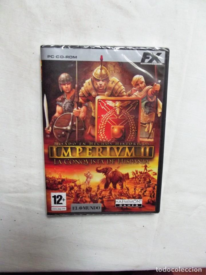 Videojuegos y consolas: PC CD- ROM IMPERIUM II LA CONQUISTA DE HISPANIA ( PRECINTADA ) - Foto 1