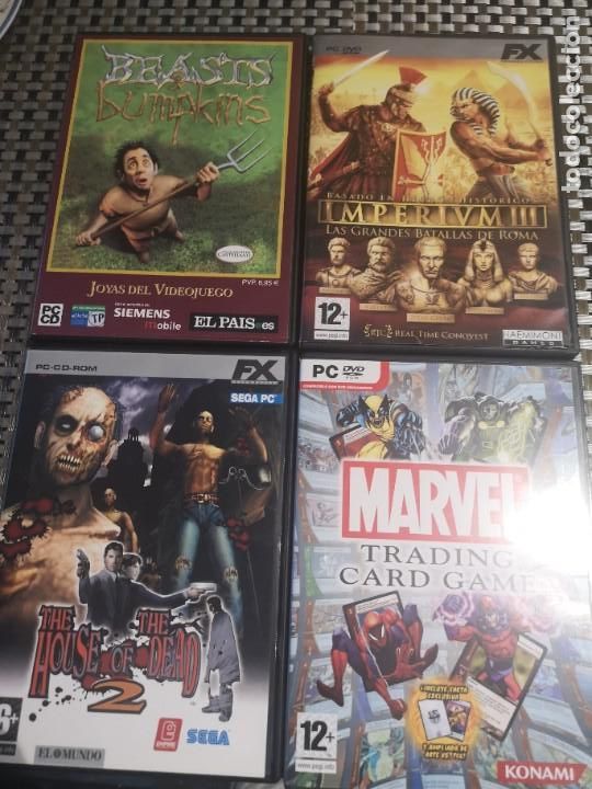 Videojuegos y consolas: 4 juegos PC-rom - Foto 1