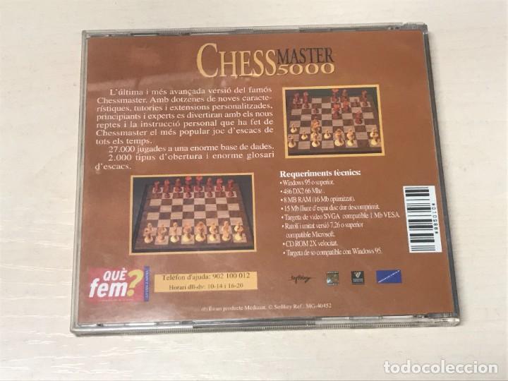 Videojuegos y consolas: JUEGO PC CHESS MASTER 5000 EN CATAL&Agrave; 1999 - Foto 4