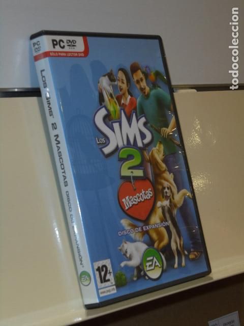 Videojuegos y consolas: LOS SIMS 2 MASCOTAS DISCO DE EXPANSION PC DVD ROM - EA - Foto 1