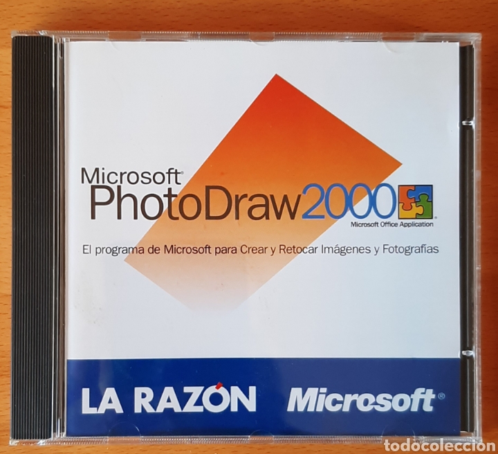 Videojuegos y consolas: CD-ROM Microsoft PhotoDraw 2000 - N&uacute;mero 2 Colecci&oacute;n La Raz&oacute;n - Foto 1