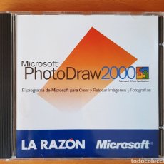 Videojuegos y Consolas: CD-ROM MICROSOFT PHOTODRAW 2000 - NÚMERO 2 COLECCIÓN LA RAZÓN. Lote 222624596