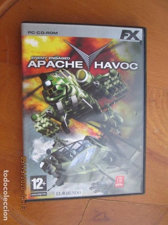 Videojuegos y consolas: APACHE HAVOC FX , ENEMY ENGAGED PC-CD-ROM CON MANUAL - Foto 1