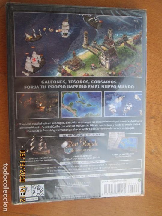 Videojuegos y consolas: PORT ROYALE - PC-CD-ROM OEO PODER Y PIRATAS - FX PRECINTADO - Foto 2