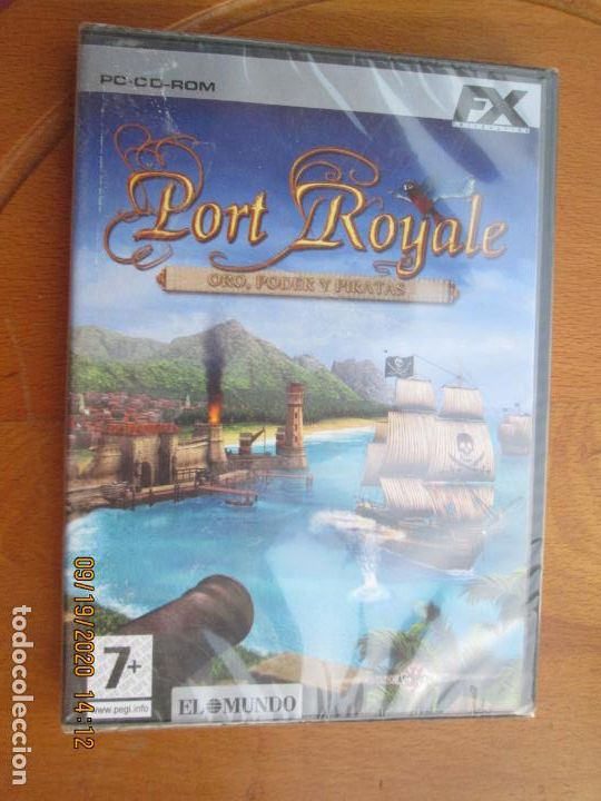 Videojuegos y consolas: PORT ROYALE - PC-CD-ROM OEO PODER Y PIRATAS - FX PRECINTADO - Foto 1