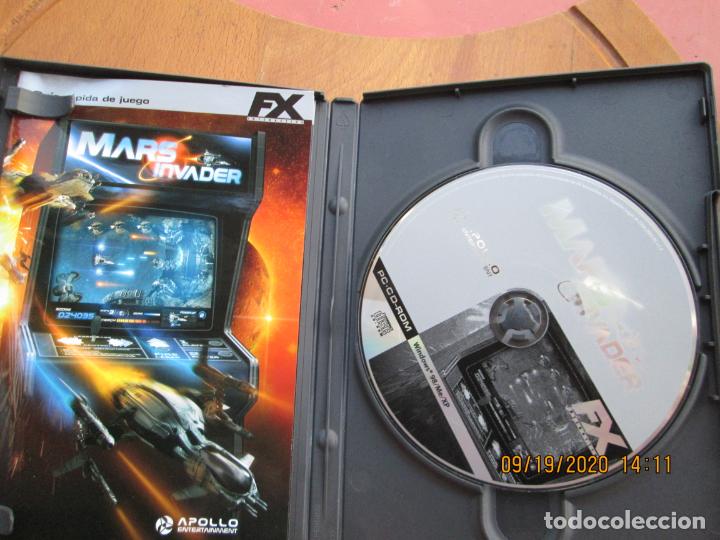 Videojuegos y consolas: MARS INVADER PC-CD-ROM - FX CON MANUAL FX - Foto 3