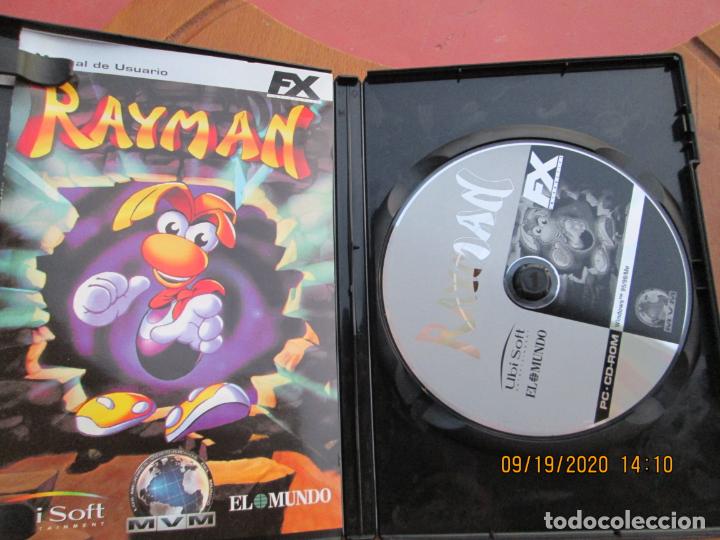 Videojuegos y consolas: RAYMAN - PC-CD-ROM - JUEGO -CON MANUAL - Foto 3