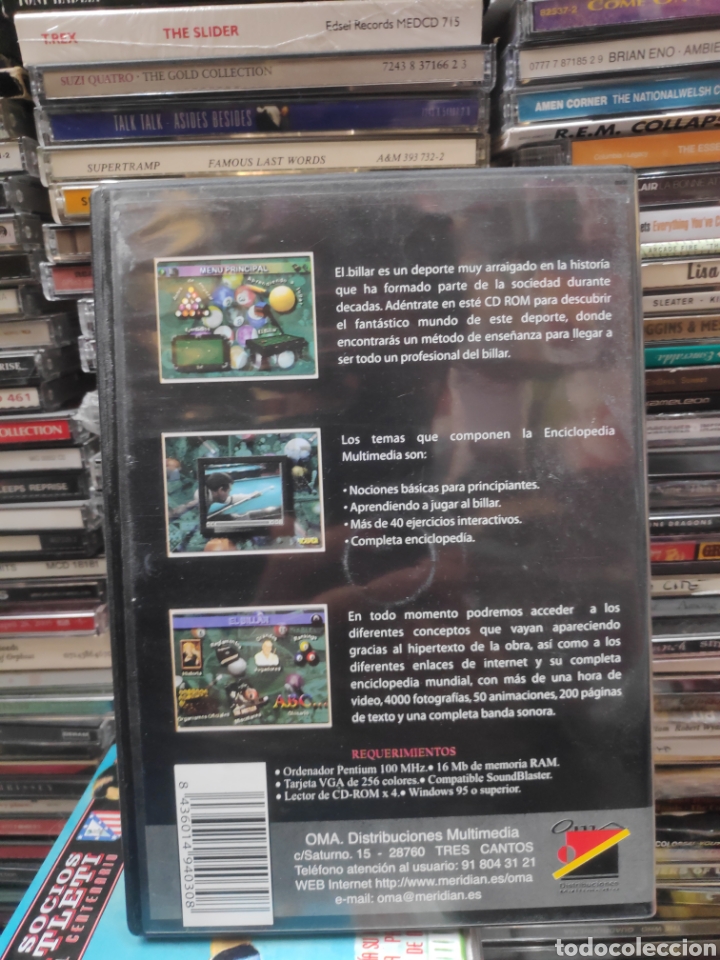 Videojuegos y consolas: El billar biblioteca multimedia merlin software - Foto 2