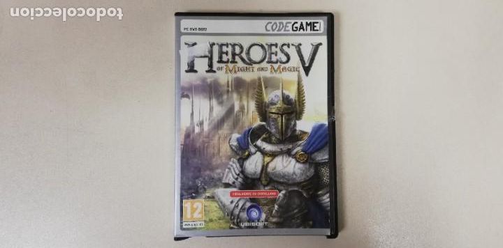 Videojuegos y consolas: V- HEROES V OF MIGHT ANND MAGIC CODE GAME - PC CD ROM CON MANUAL - Foto 1