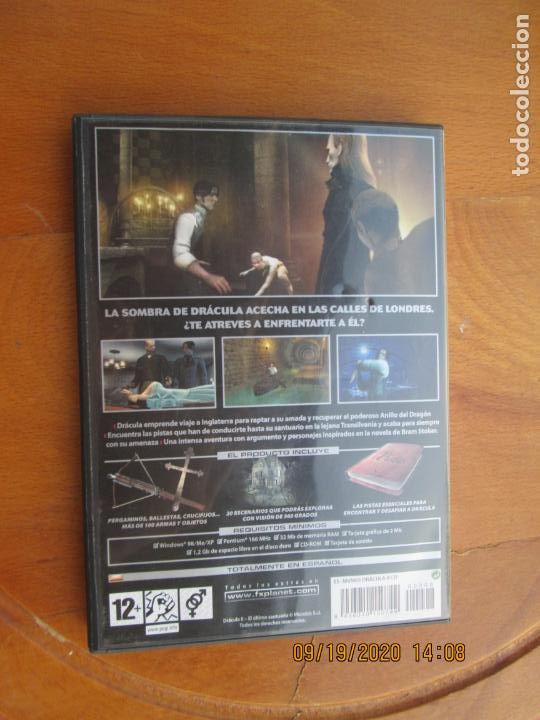 Videojuegos y consolas: DRACULA II- PC-CD-ROM - FX 2 CD CON MANUAL - Foto 2