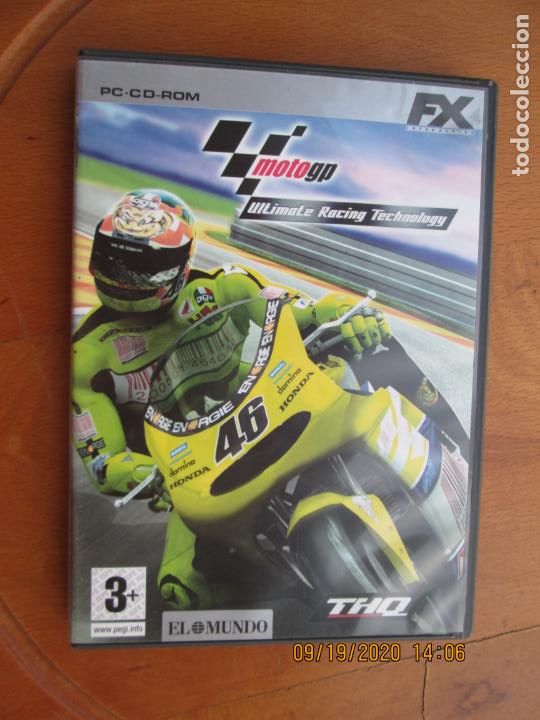 Videojuegos y consolas: MOTOGP - PC-CD-ROM , ULTIMATE RACING TECHNOLOGY- FX CON MANUAL - Foto 1