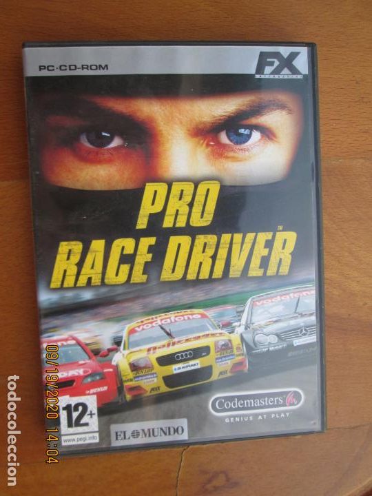 Videojuegos y consolas: PRO RACE DRIVER PC-CD-ROM - 2 CD FX CON MANUAL - Foto 1