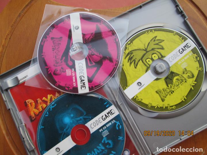 Videojuegos y consolas: RAYMAN 3 PC-CD-ROM 3 CD EN CASTELLANO CON MANUAL - Foto 3