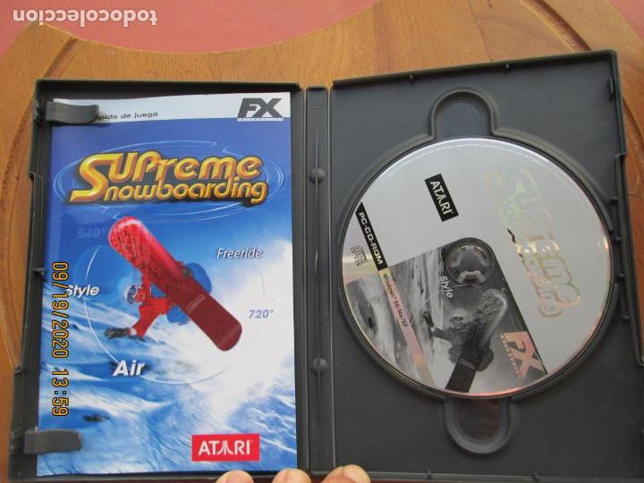 Videojuegos y consolas: SUPREME , NOWBOARDING - JUEGO PC CD-ROM. FX INTERACTIVE - Foto 2