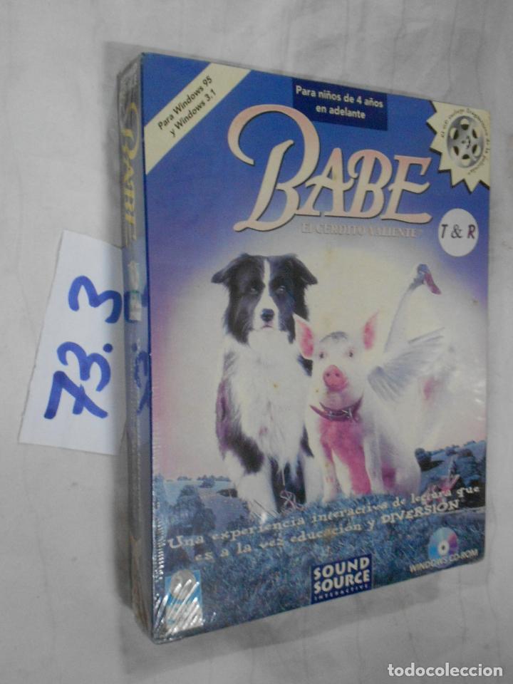 Videojuegos y consolas: ANTIGUO JUEGO PARA PC - BABE EL CERDITO VALIENTE - Foto 1
