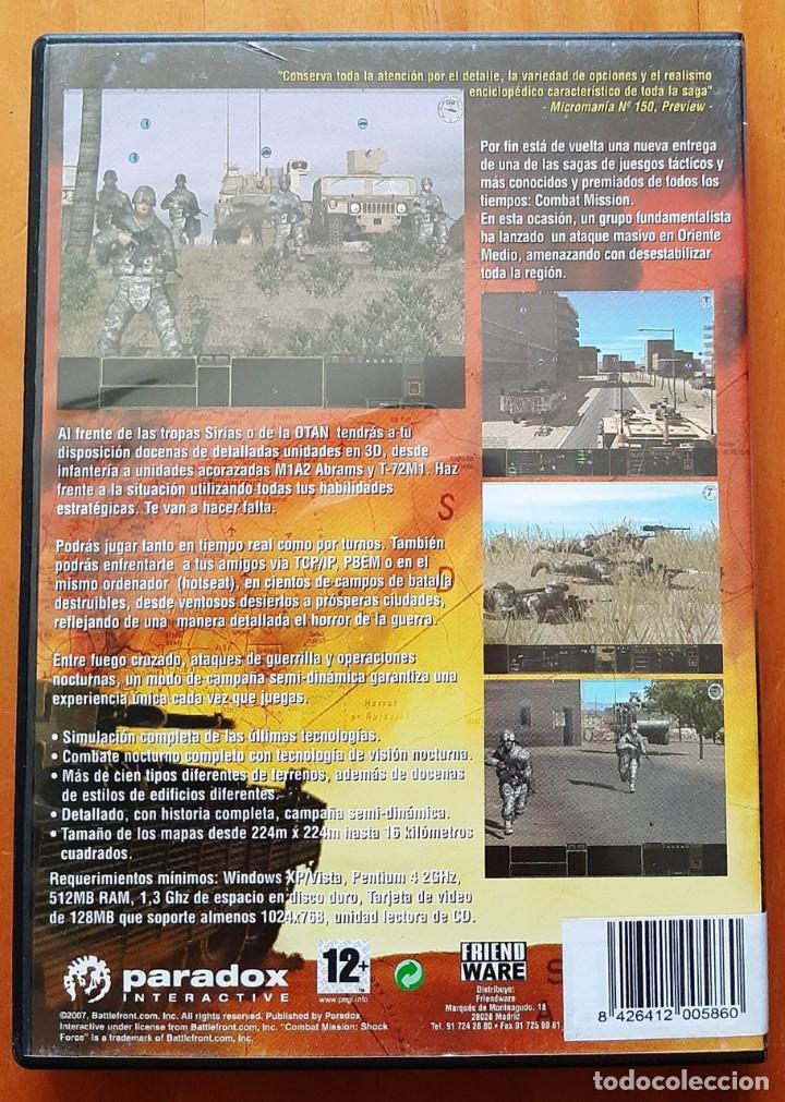 Videojuegos y consolas: SHOCK FORCE . COMBAT MISSION - Foto 2