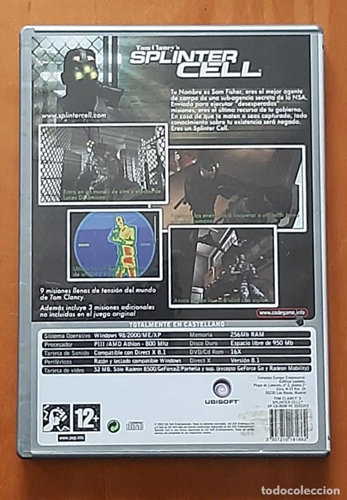 Videojuegos y consolas: TOM CLANCYS SPLINTER CELL - Foto 2