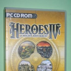 Videojuegos y Consolas: HEROES IV OF MIGHT & MAGIC * VIDEOJUEGO FANTASÍA / ACCIÓN / AVENTURAS (INTERACTIVE) * PC CD ROM *. Lote 230768250