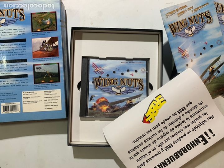 Videojuegos y consolas: Juego pc wing nuts erbe - Foto 2