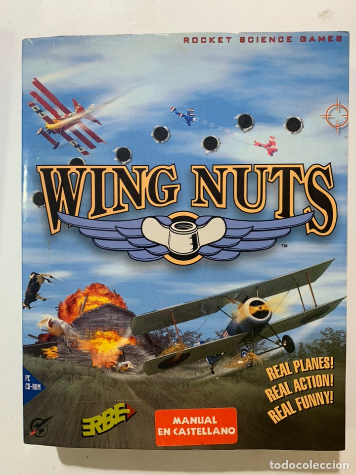 Videojuegos y consolas: Juego pc wing nuts erbe - Foto 1