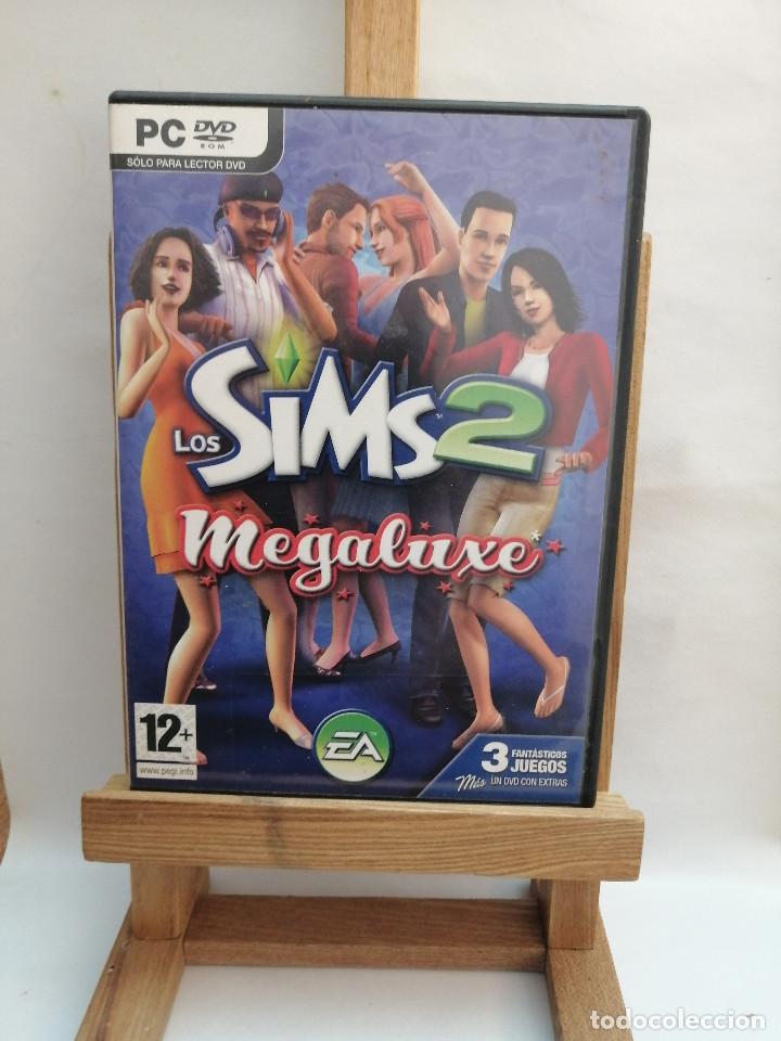 Videojuegos y consolas: PC DVD LOS SIMS 2 MEGALUXE 12+ - Foto 1