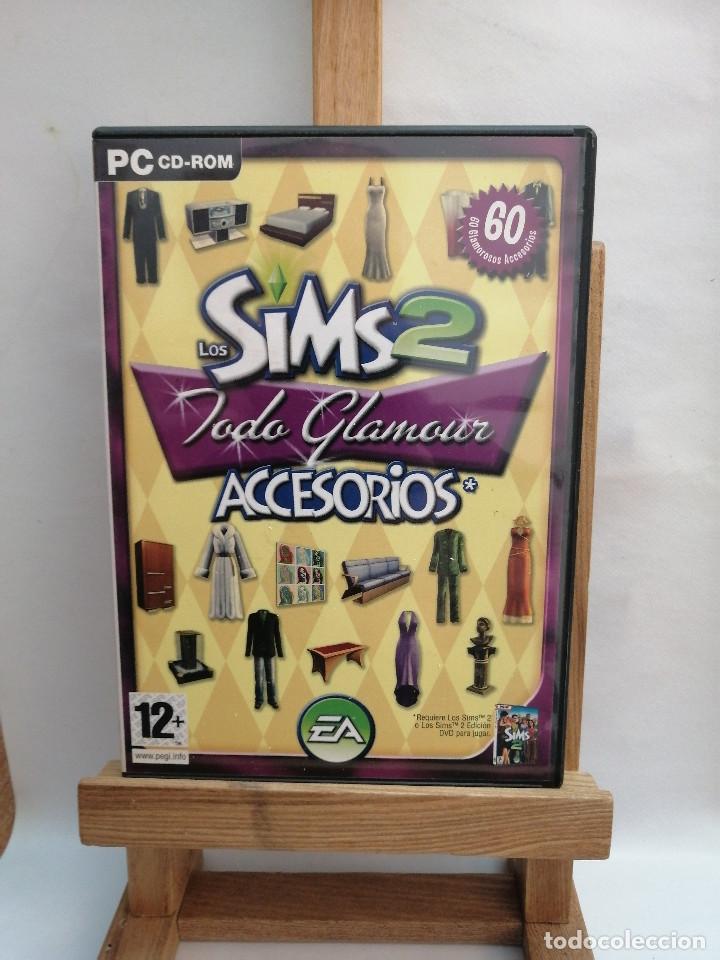 Videojuegos y consolas: PC CD ROM SIMS 2 TODO GLAMOUR ACCESORIOS - Foto 1