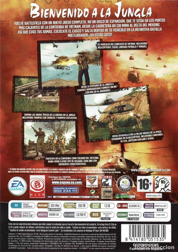 Videojuegos y consolas: Battlefield Vietnam. PC - Foto 2