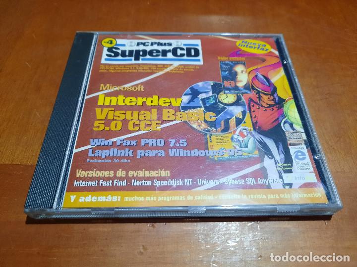 Videojuegos y consolas: PC PLUS. SUPERCD. 4 CD-ROM. BUEN ESTADO. DIFICIL - Foto 1