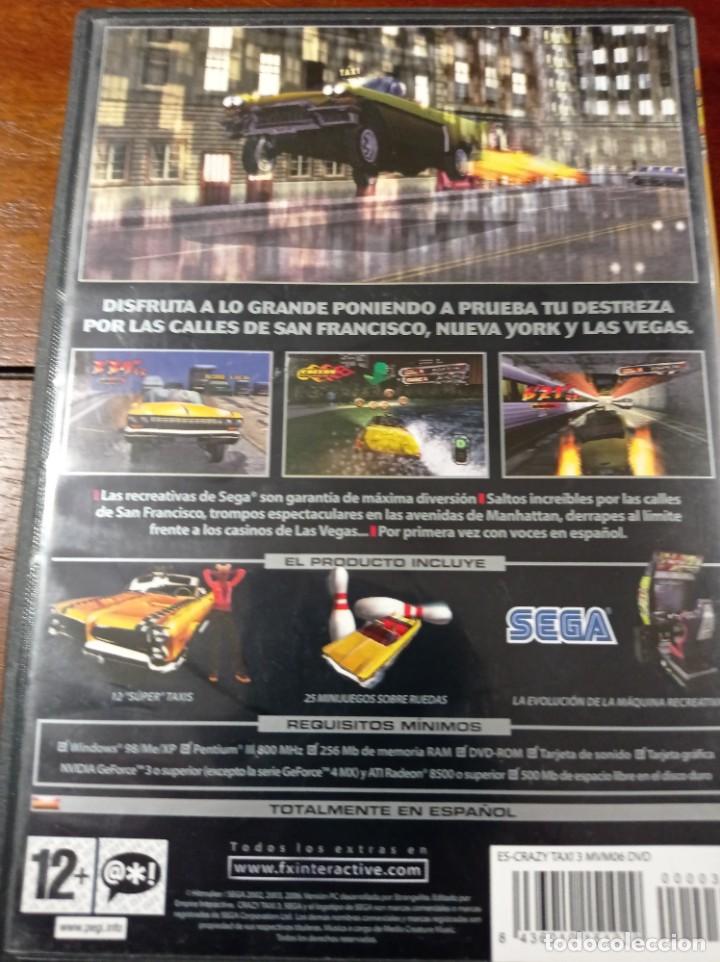 Videojuegos y consolas: JUEGO PC GRAZY TAXI 3 - Foto 2