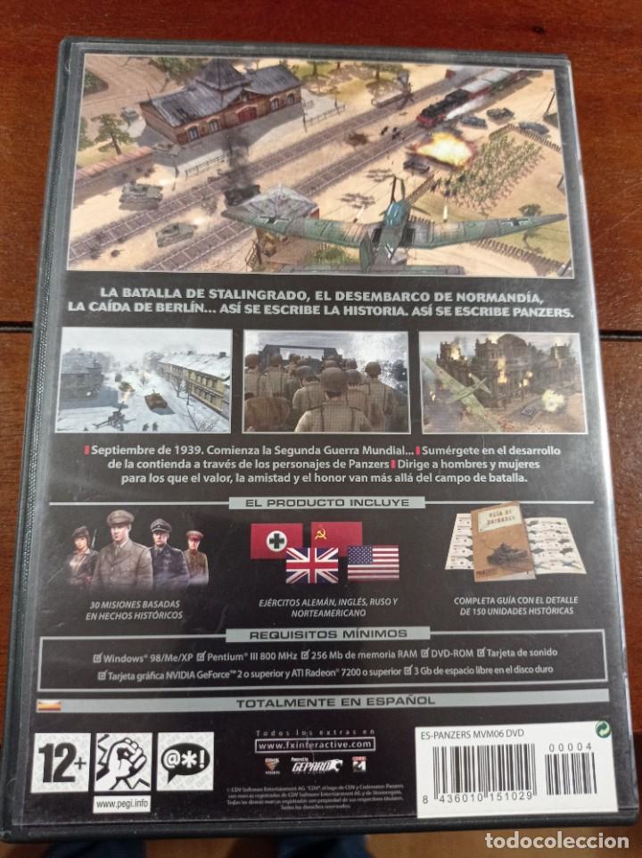Videojuegos y consolas: JUEGO PC PANZERS 1 Y PANZERS 2 - Foto 2