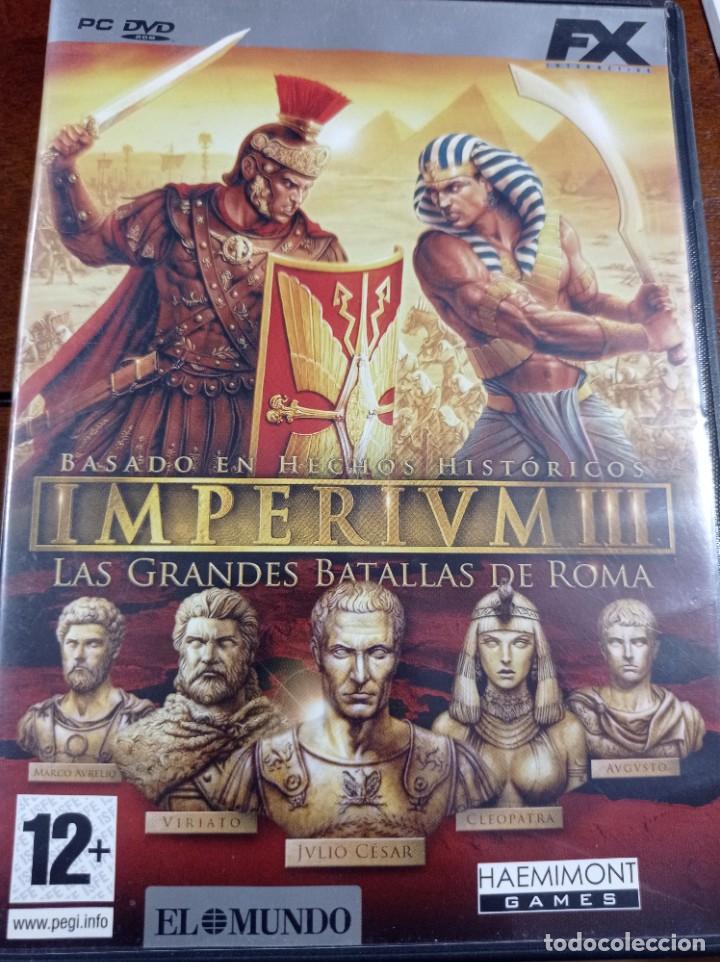 Videojuegos y consolas: JUEGO PC IMPERIUM III - Foto 1