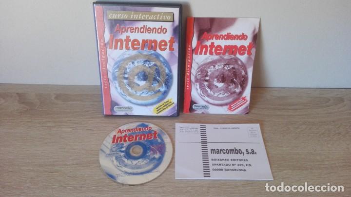 Videojuegos y consolas: APRENDIENDO INTERNET-CURSO INTERACTIVO-PC CD ROM-MARCOMBO S.A.-A&Ntilde;O 2000. - Foto 4