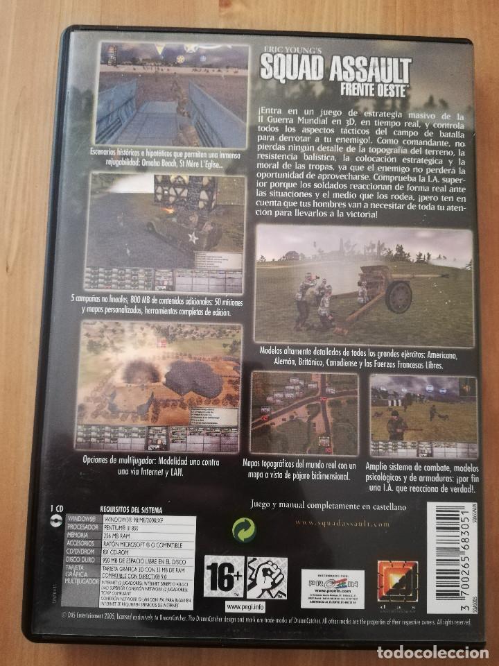 Videojuegos y consolas: SQUAD ASSAULT. FRENTE OESTE (PC / CD-ROM) - Foto 3