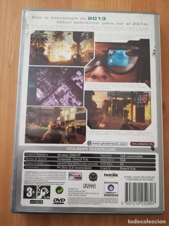 Videojuegos y consolas: TOM CLANCYS GHOST RECON ADVANCED WARFIGHTER (PC / DVD ROM) - Foto 3