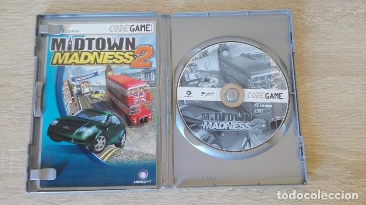 Videojuegos y consolas: MIDTOWN MADNESS 2-PC CD ROM-UBISOFT-A&Ntilde;O 2000-CON MANUAL. - Foto 4