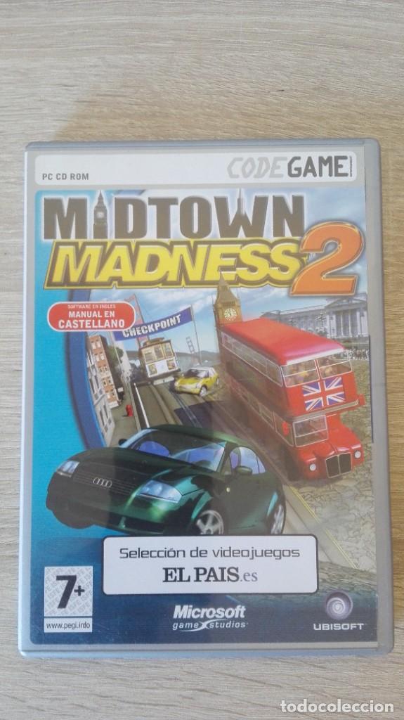 Videojuegos y consolas: MIDTOWN MADNESS 2-PC CD ROM-UBISOFT-A&Ntilde;O 2000-CON MANUAL. - Foto 1