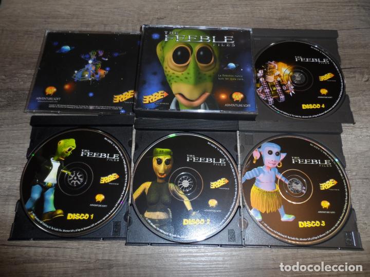 Videojuegos y consolas: PC THE FEEBLE FILES (1&ordf; EDICI&Oacute;N) PAL ESP - Foto 1