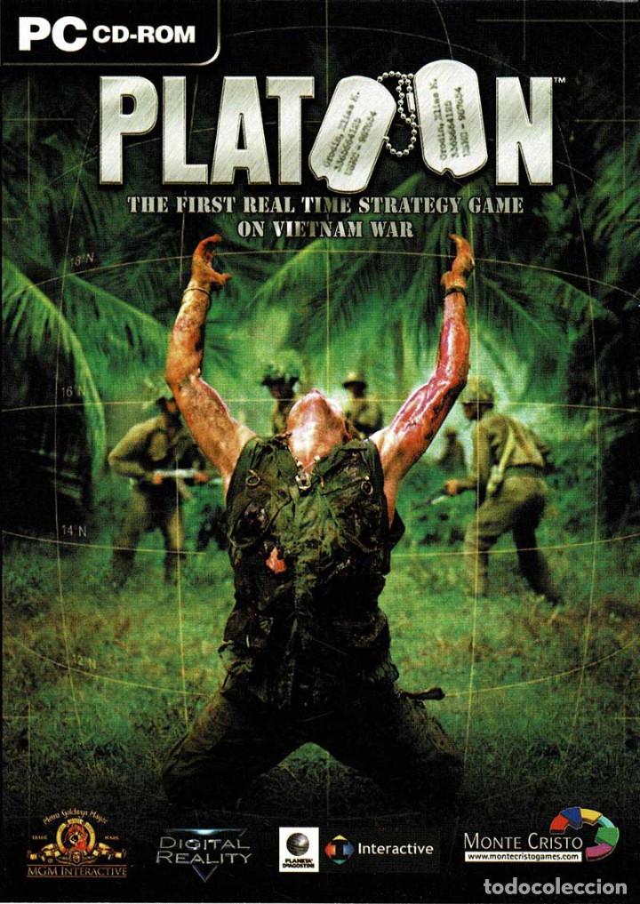 Videojuegos y consolas: Platoon. PC - Foto 1